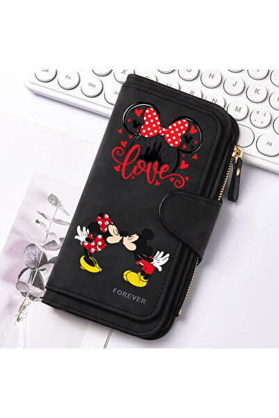 Choice 17 محفظة ميكي وميني للنساء، محفظة بطاقات، محفظة نقود، حقائب نسائية، مح...