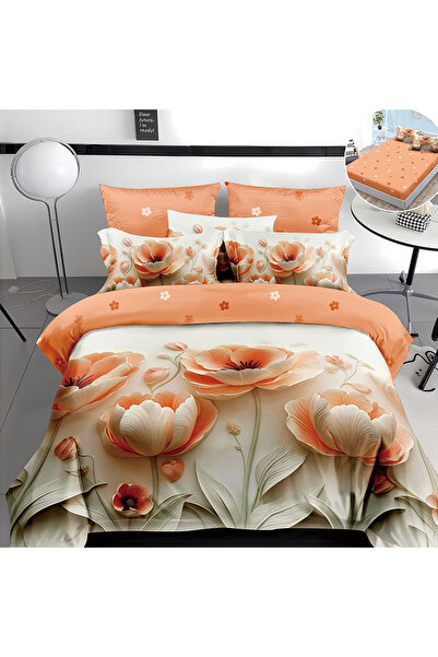 OEM Bed linen with elastic 180x200 for double bed 2 people, 4 pieces, Finet, ...