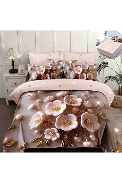 OEM Bed linen with elastic 180x200 for double bed 2 people, 4 pieces, Finet, ...