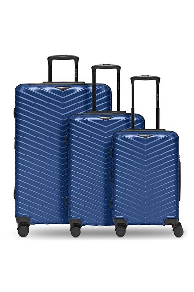 REDOLZ Essentials 18 4 Rollen Kofferset 3-teilig mit Dehnfalte