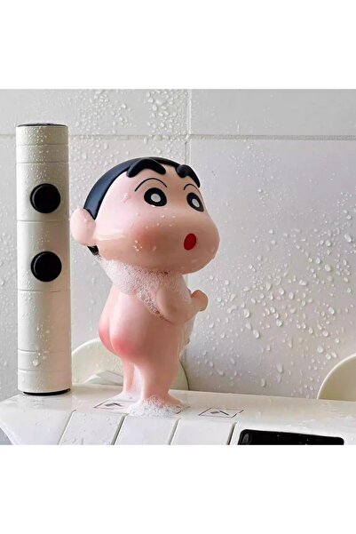 BANDAI A Bathing Crayon Shin Chan Cute Decoration Bathroom Washbasin Accessor...