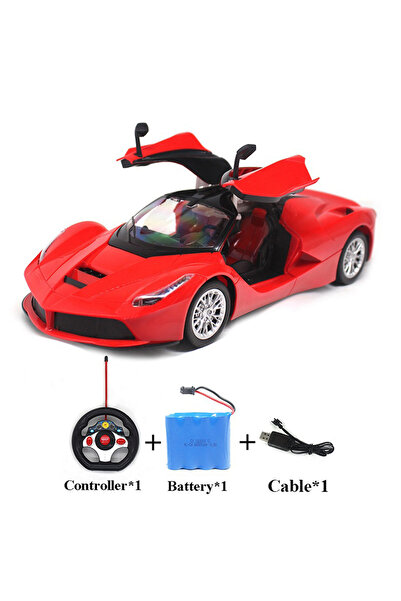 Choice سيارة تحكم عن بعد كهربائية كلاسيكية بمقياس 1:14، تعمل ببطارية Red-1، م...