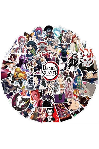 Choice A685389-50PCS 50PCS ملصق أنمي قاتل الشياطين كرتوني جديد جرافيتي إبداعي...
