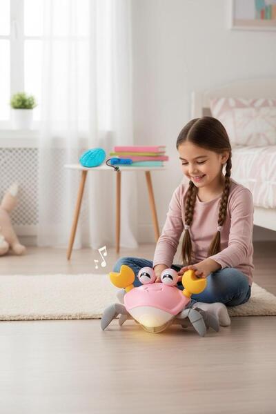 BYCEGU 71087 KUMANDALI ŞARJLI DANS DÜŞKÜNÜ OYUNCAK YENGEÇ