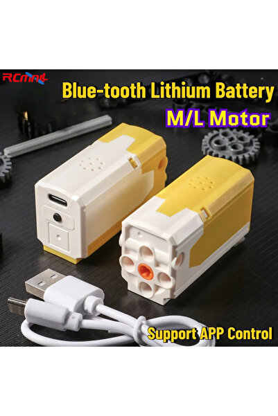 Choice 1pcs Rechargeable Lithium Battery M L Motor Building Blocks Power Set ...
