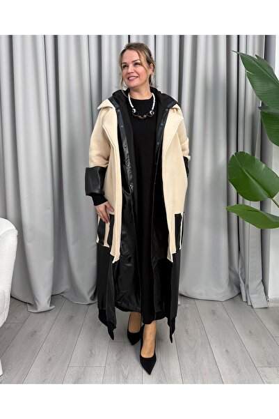 FUNDA Lara Design Coat Beige Black