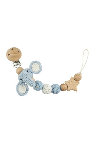 Choice Blue Baby Pacifier Clip Crochet Children's Pacifier Chain Baby Teethin...