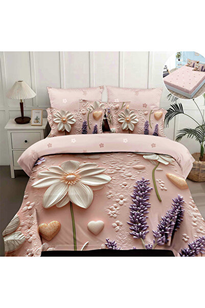 OEM Bed linen with elastic 180x200 for double bed 2 people, 4 pieces, Finet, ...