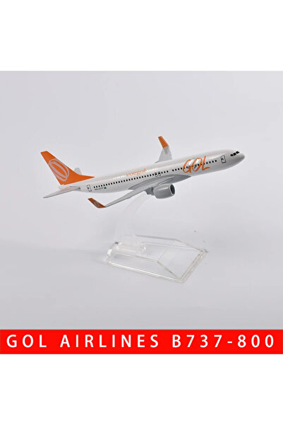 Choice 737 16cm Brazil Air GOL Airlines Boeing 737-800 Airways Airplane Model...