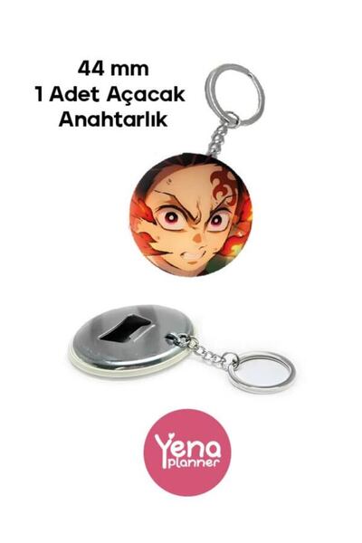 Yenaplanner Set de ornamente pentru geanta Demon Slayer / Set de insignă / Se...
