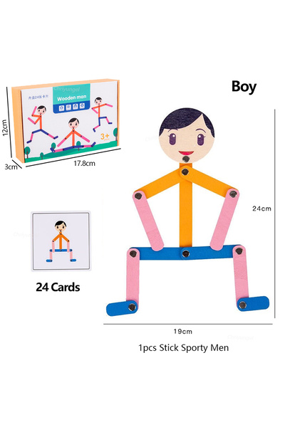 Choice Boy Montessori Material DIY Puzzle Toys Boards Educational Game Early ...