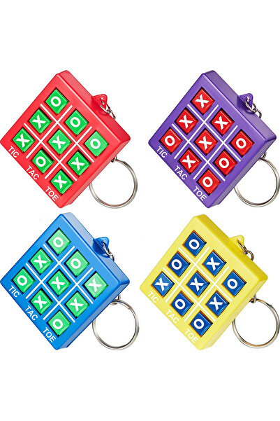 Choice 5pcs 5Pcs Colorful Tic Tac Toe Keychain for Kids Educational Toys Birt...