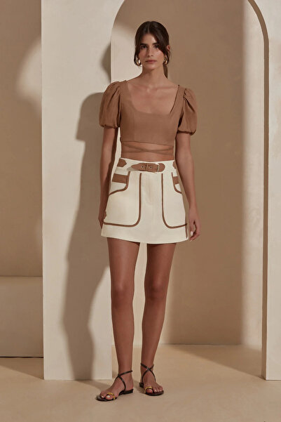 Dahlia Bianca Arya Keten Etek