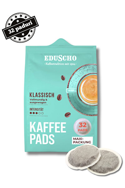 Tchibo 32 Eduscho Classic Pads - Senseo Compatible