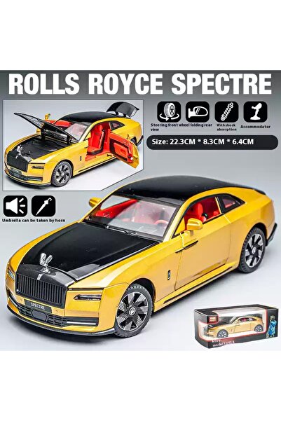 Choice1 gold 1:24 Rolls-Royce Shining Alloy Model Toy Vehicle, Best Collectio...