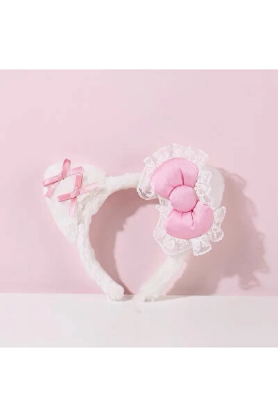 Miniso Hello Kitty Sanrio Washing Face Headband Hello Kitty Kuromi Melody Plu...