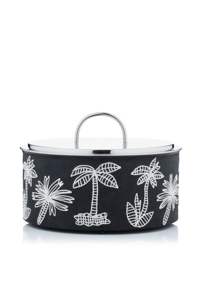 Blends مدفأة طعام على شكل شجرة نخيل سوداء سعة 3 لترات