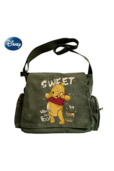 Choice حقيبة كتف نسائية من ديزني بتصميم ويني الكلاسيكي، سعة كبيرة، مصنوعة من ...