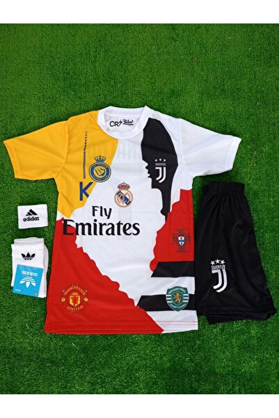 Alaturka Mix Ronaldo 7 Tüm Kulüplerrrr Özel Tasarım Çocuk Forması