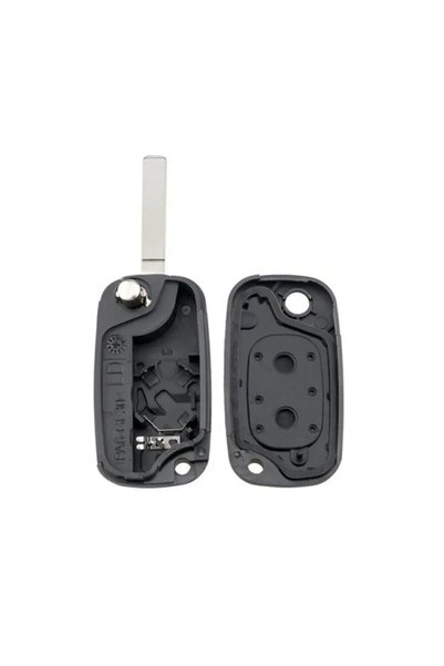 AutoHan Keys غطاء مفتاح رينو كليو 3 أسود بزرين
