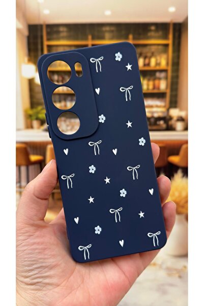 Vip Case Vivo Y19S Compatible Mini Bow Patterned Silicone Shock-Absorbing Cla...