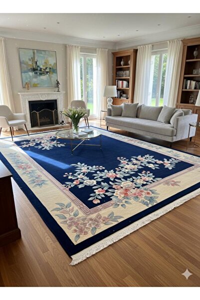 RD RAMAZAN DAĞ EL HALI SANATI El Dokuma Kabartmalı Çin Halısı Birinci Sınıf K...