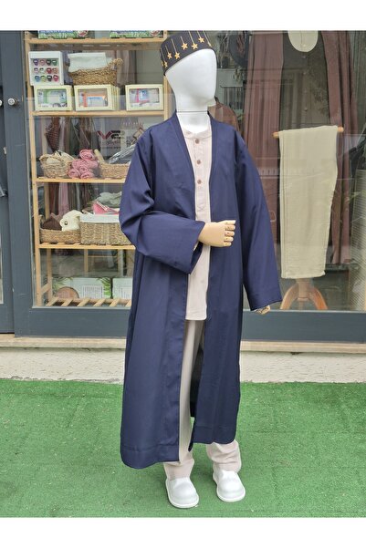 Nurul kisve Erkek Çocuk Cübbe Medine İpeği Namaz Elbisesi