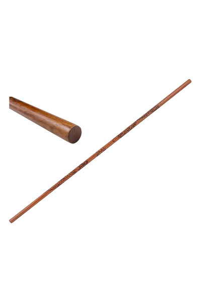 Excalibur Aikido Jo Dragon Embroidered Straight Stick Red Oak 50'' 127 cm