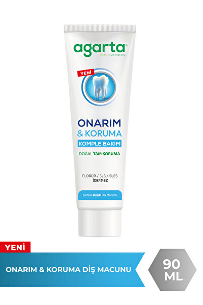 Agarta Doğal Onarım Koruma Komple Bakım Diş Macunu 90 Ml