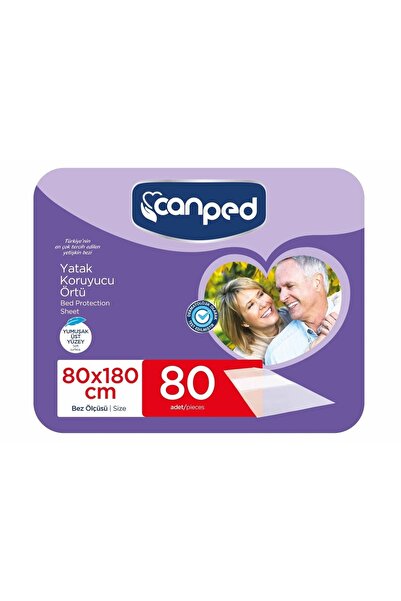 Canped Yatak Koruyucu Örtü 80x180 cm 80 Adet