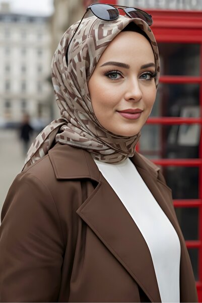 İmajButik Mink Soft Digital Cotton Scarf