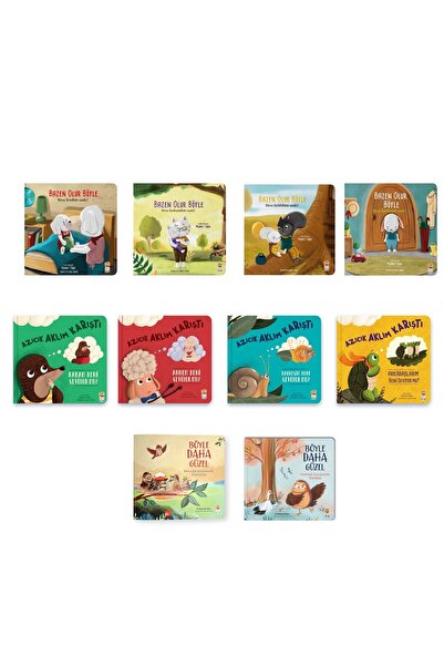 Sincap Kitap Mehmet Teber 10'lu set Bazen Olur Serisi + Azıcık Aklım Karıştı ...