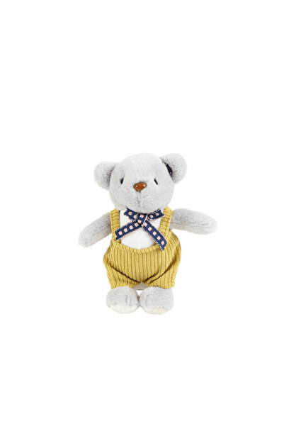 Midi Cute Small Stuffed Bear with Pocket