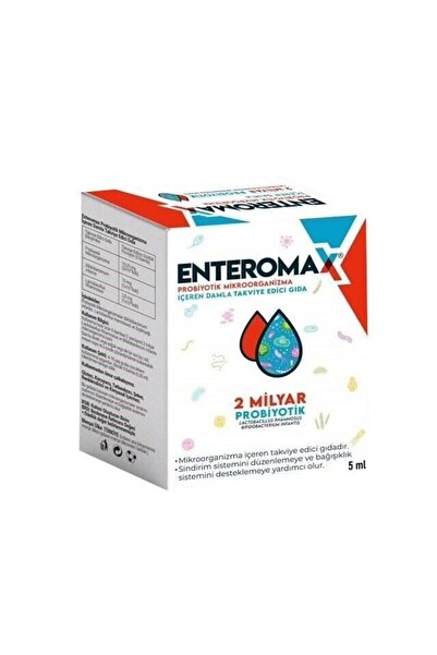 Vitallin Enteromax Probiyotik Mikroorganizma İçeren Damla 5ml