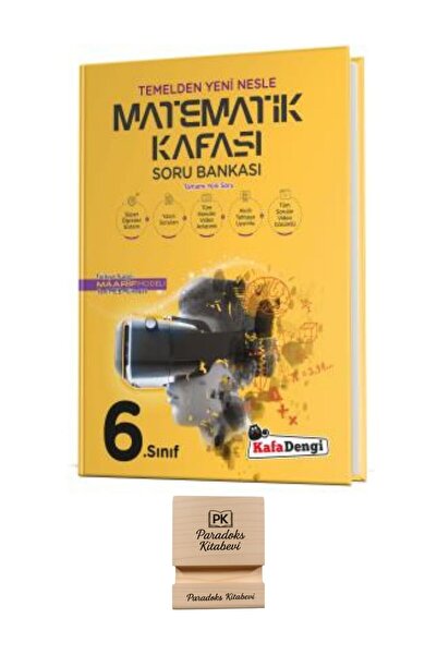 Kafa Dengi Yayınları KafaDengi 6. Sınıf Matematik Soru Bankası ve Telefon Standı