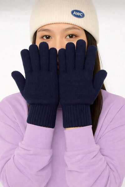 gigigiyim Düz Renk Kadın Eldiven
