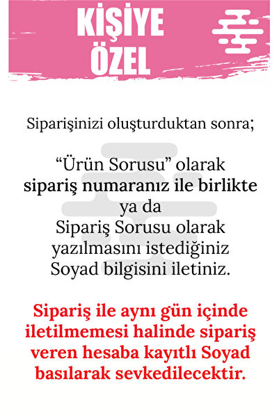 Baliva KİŞİYE ÖZEL BASKILI Saten Yastık Kılıfı 2 Adet 50x70cm 2 Adet Hediye Saten Tokalı