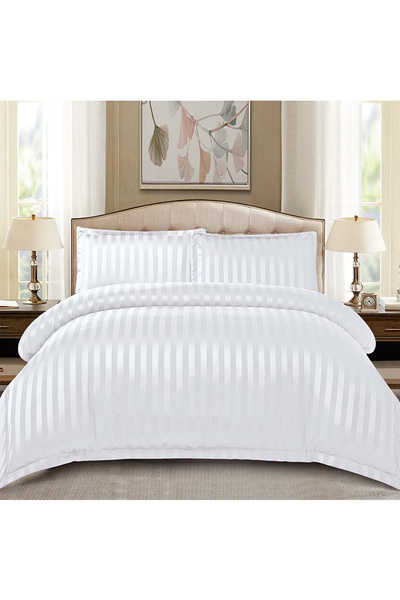 OEM Damask bed linen with elastic 180x200 for double bed 2 people, 4 pieces, ...