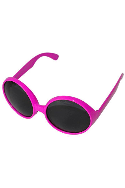 magicool Round Greenwood 80's 90's Party Glasses Retro Pink Color
