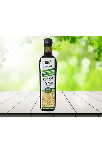 bioturca زيت السمسم المعصور على البارد 500 مل