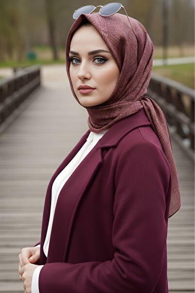 İmajButik وشاح قطني رقمي ناعم من نوع ميردوم مينك