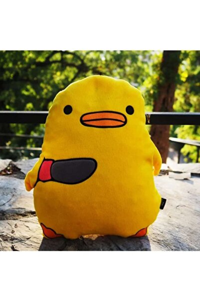 ÇEÇEN HOME Chick Plush 30cm Yellow Pillow