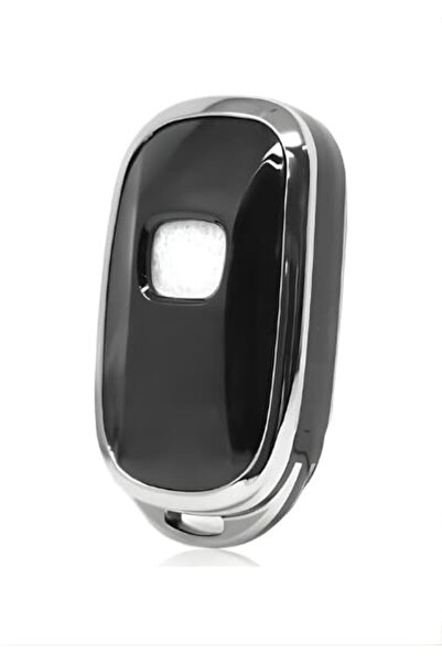 AutoHan Keys غطاء مفتاح هوندا FE1 سيفيك CRV HRV باللون الأسود والفضي نانو