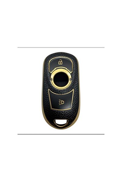 AutoHan Keys غطاء مفتاح أسترا كيه إنسيجنيا جراند نانو باللون الأسود والذهبي