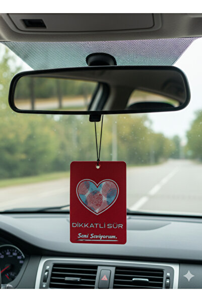 NAS fashion Parmak İzi Araba Ayna Süsü Oto Kokusu Sevgiliye Anlamlı Hediye