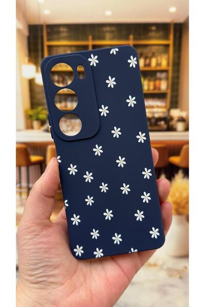 Vip Case Vivo Y19S Compatible Mini Daisy Patterned Silicone Shock-Absorbing C...