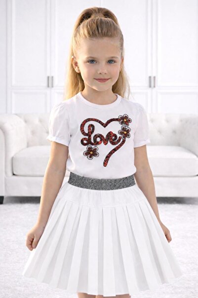 Öz klas Store Girl's Stylish Design Holiday Combination