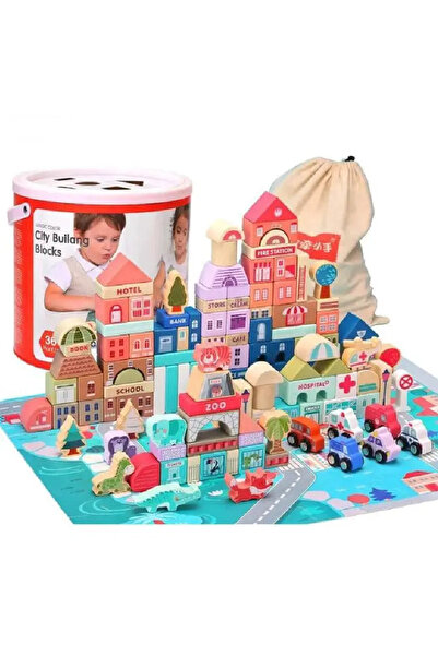 OEM 135-piece City Buildings and Vehicles Construction Set