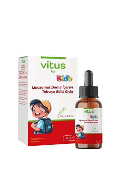 VİTUS قطرات الحديد الليبوسومية من فير كيدز 15 مل