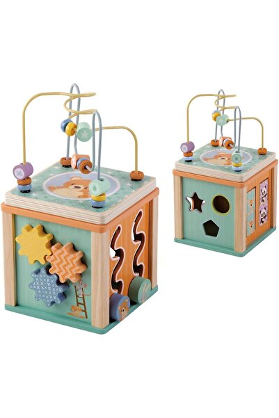 OEM Cub educativ din lemn, sortator Montessori